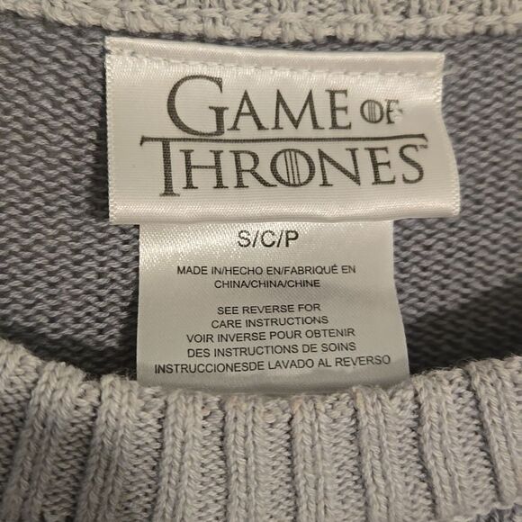 Game of thrones womans size small sweater - Picture 3 of 5
